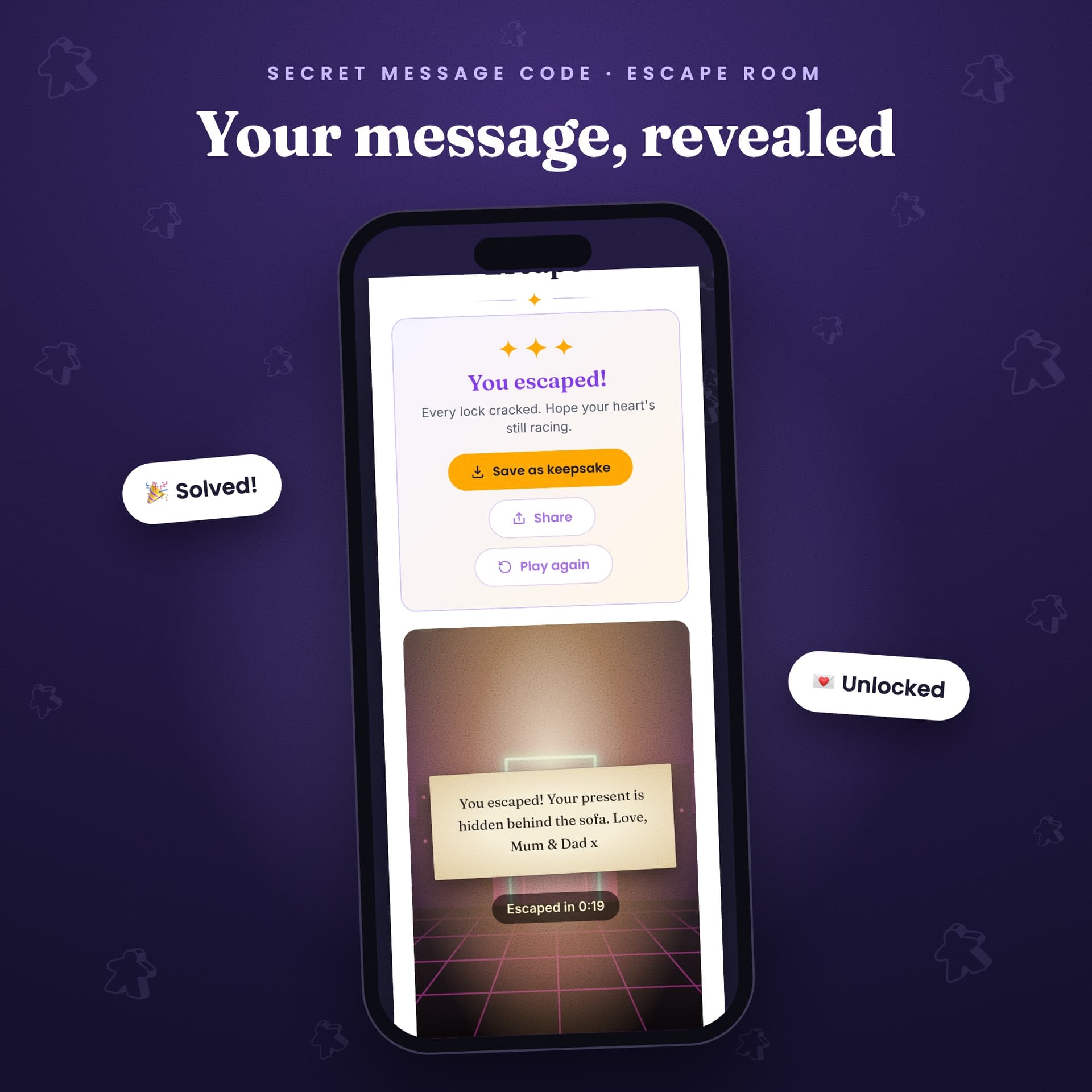 Escape Room – Secret Message Code - Image 3