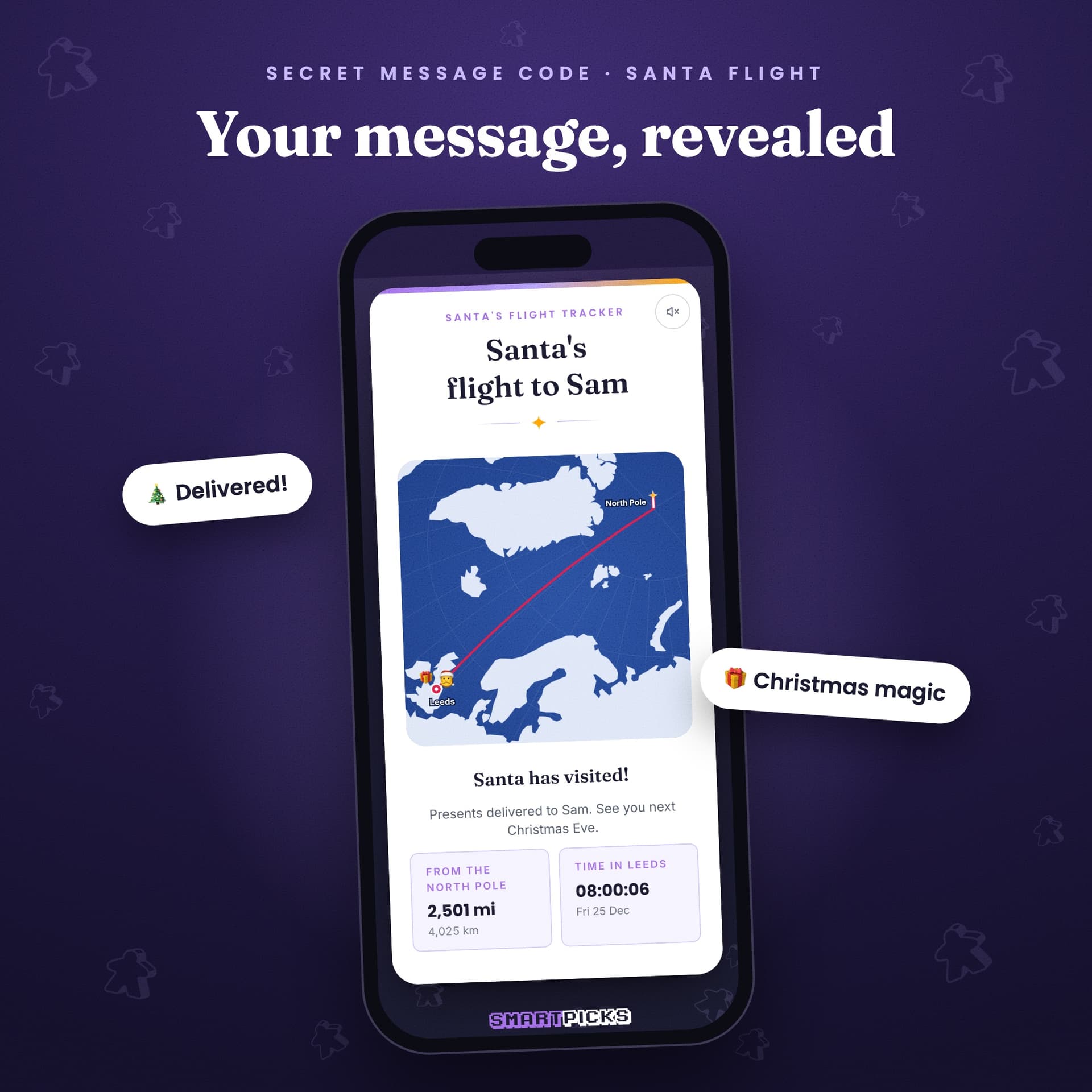 Santa Flight – Secret Message Code - Image 3