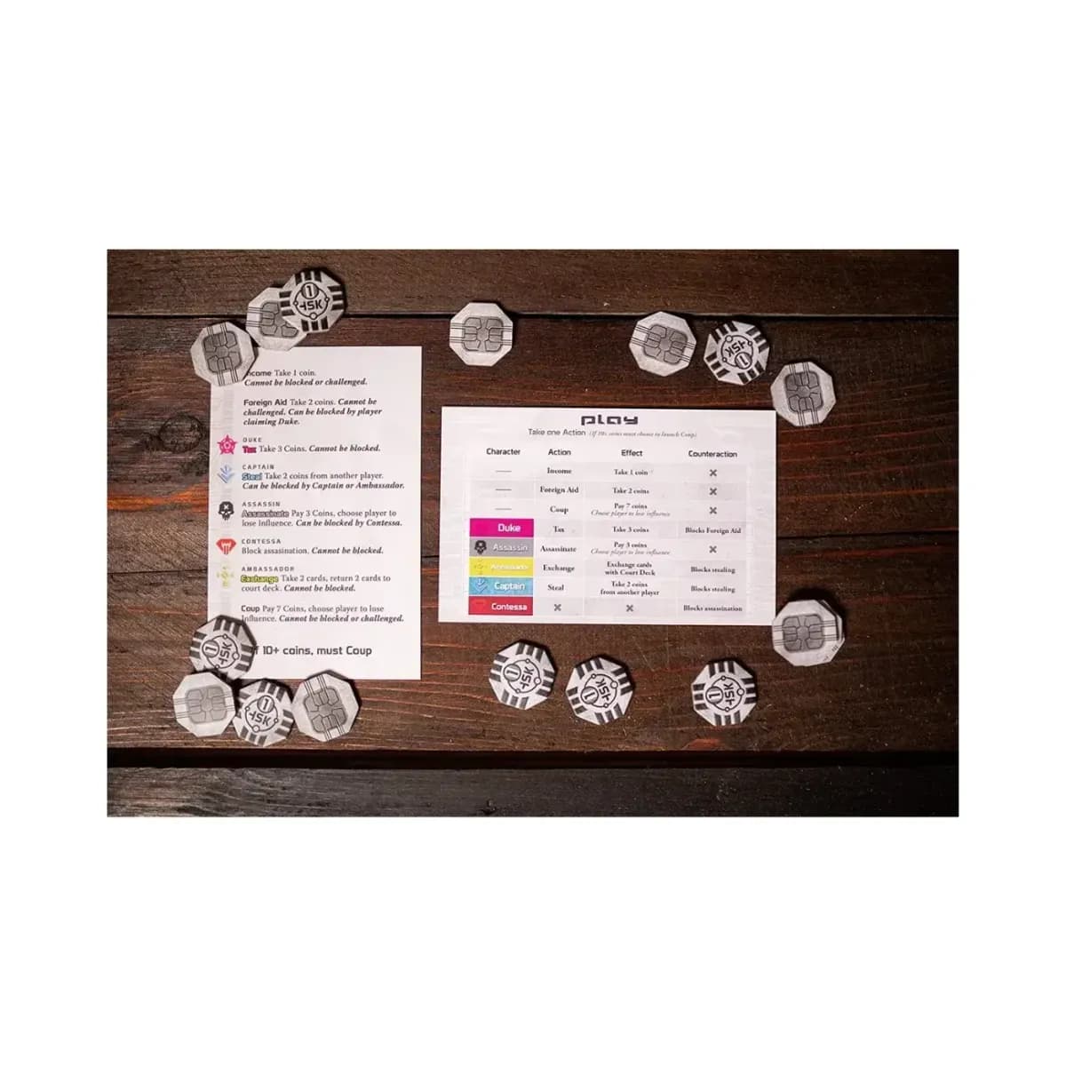 Coup Board Game - Image 10