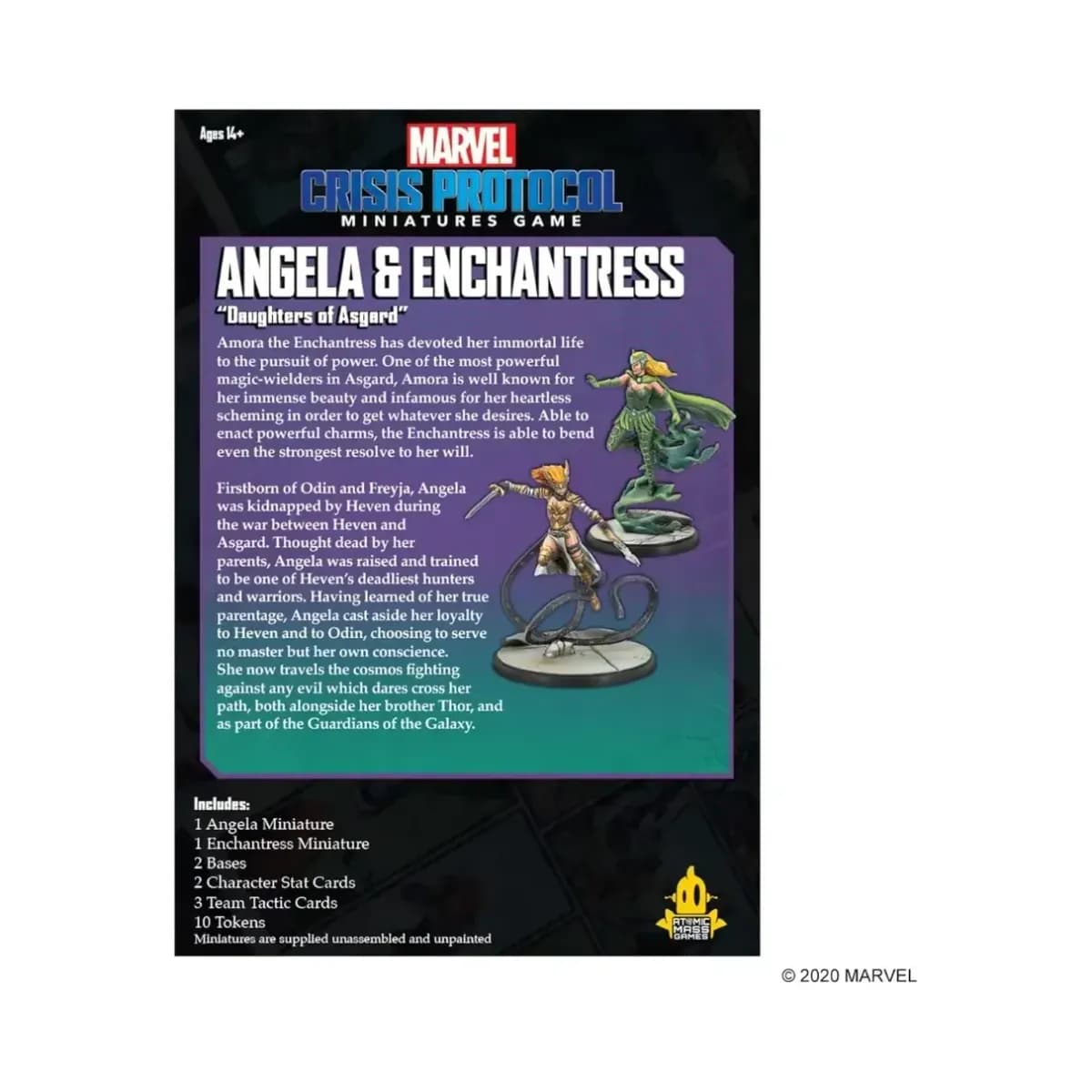 Marvel Crisis Protocol Angela and Enchantress - Image 3