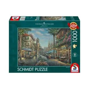 Thomas Kinkade: Café in Munich - 1000 Piece
