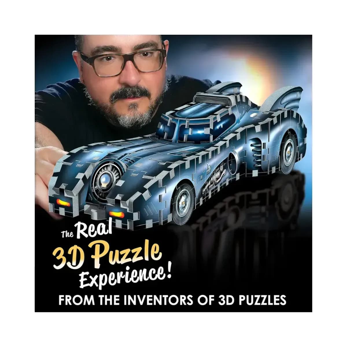 Wrebbit3D Batmobile 3D Puzzle - Image 2