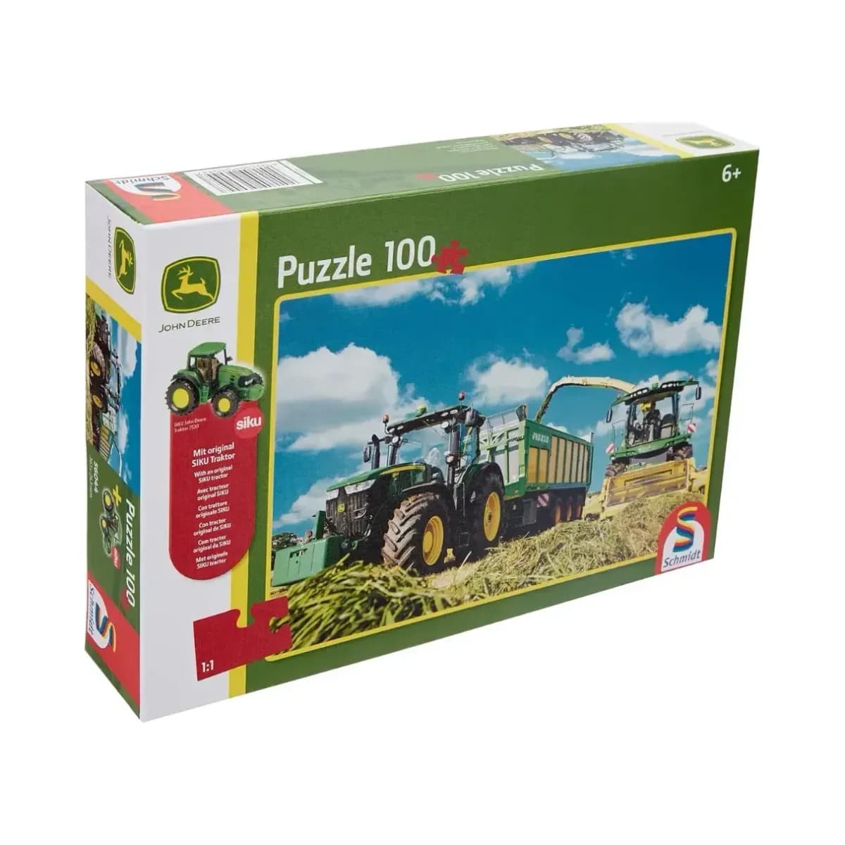 John Deere Tractor & Harvester 100 Piece Jigsaw Puzzle