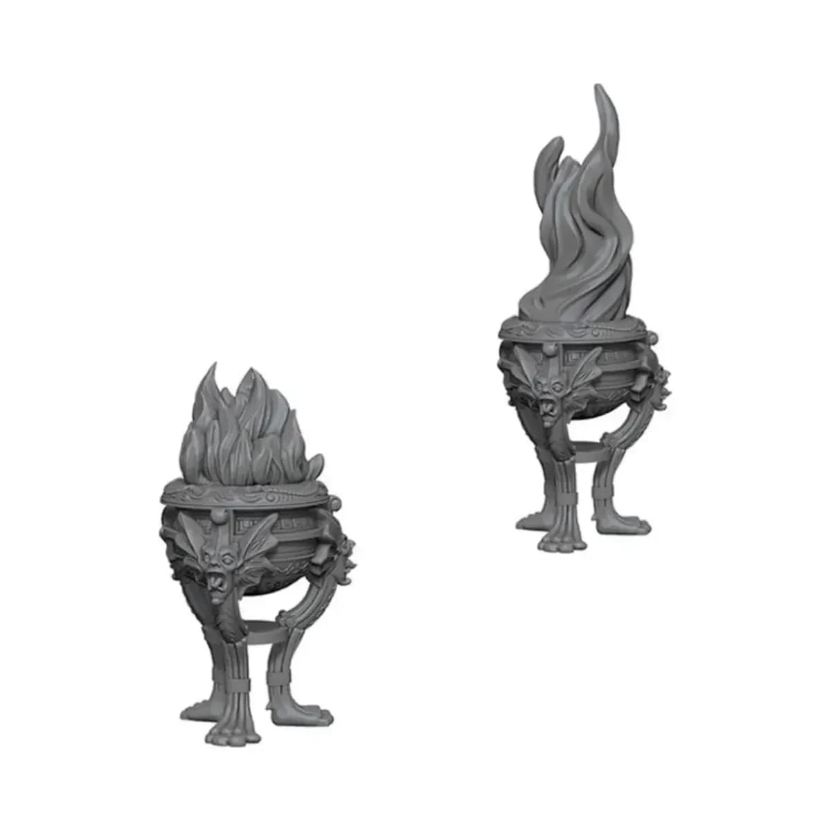 WizKids Deep Cuts Unpainted Miniatures: Wave 4: Braziers