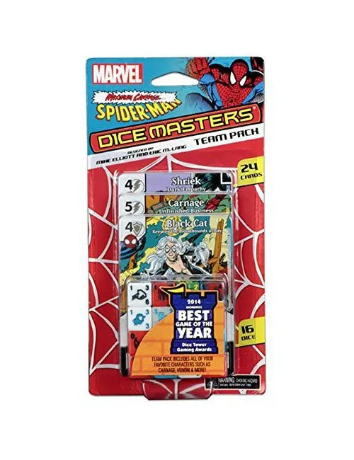 Marvel Dice Masters Spider Man Maximum Carnage Team Pack