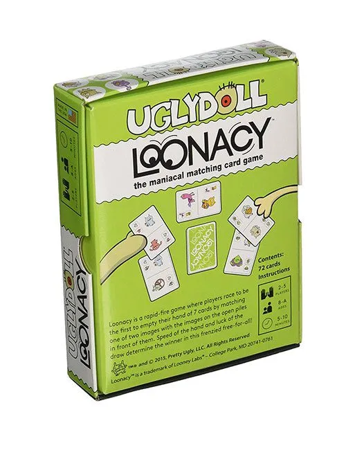 Uglydoll Loonacy Card Game 2