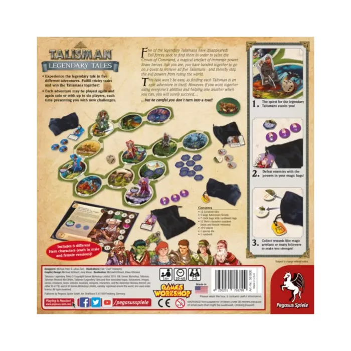 Talisman: Legendary Tales Board Game - Image 3