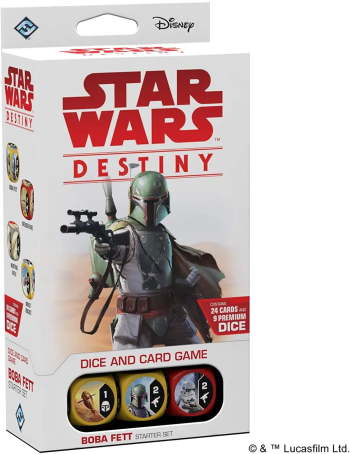 Star Wars Boba Fett Destiny Starter Game Set