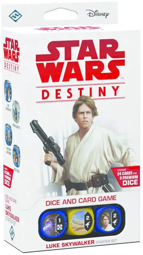Star Wars Luke Skywalker Destiny Starter Game Set