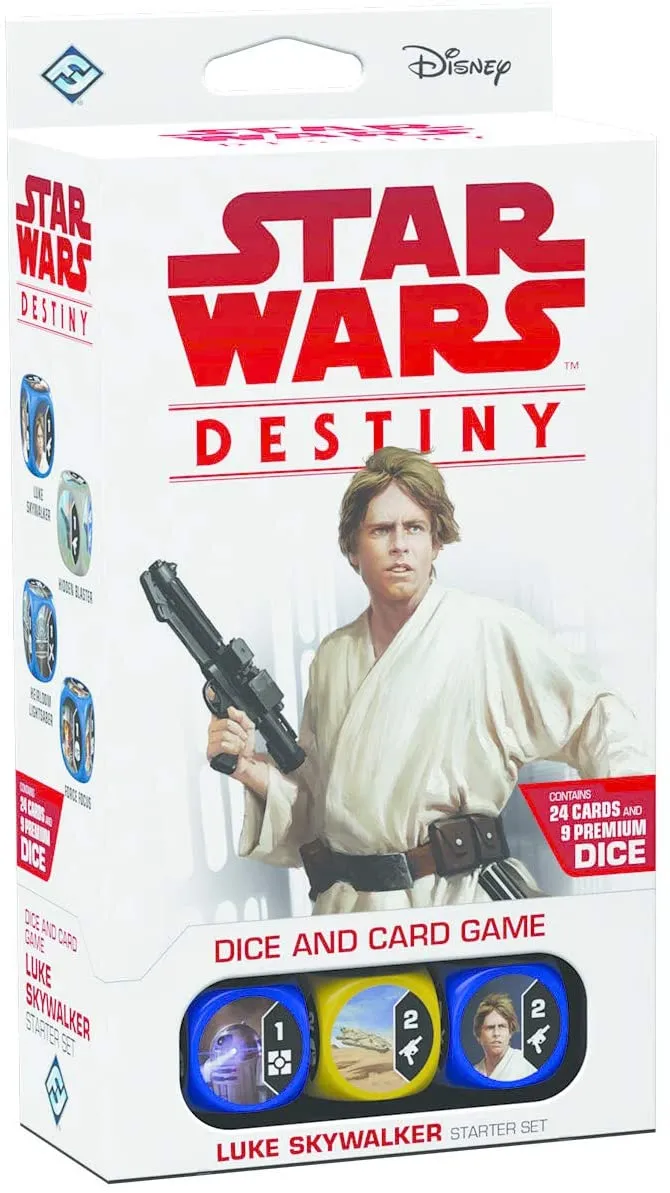 Star Wars Luke Skywalker Destiny Starter Game Set Star Wars Luke Skywalker Destiny Starter Game Set