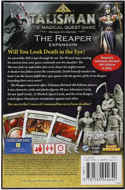 talisman reaper expansion back