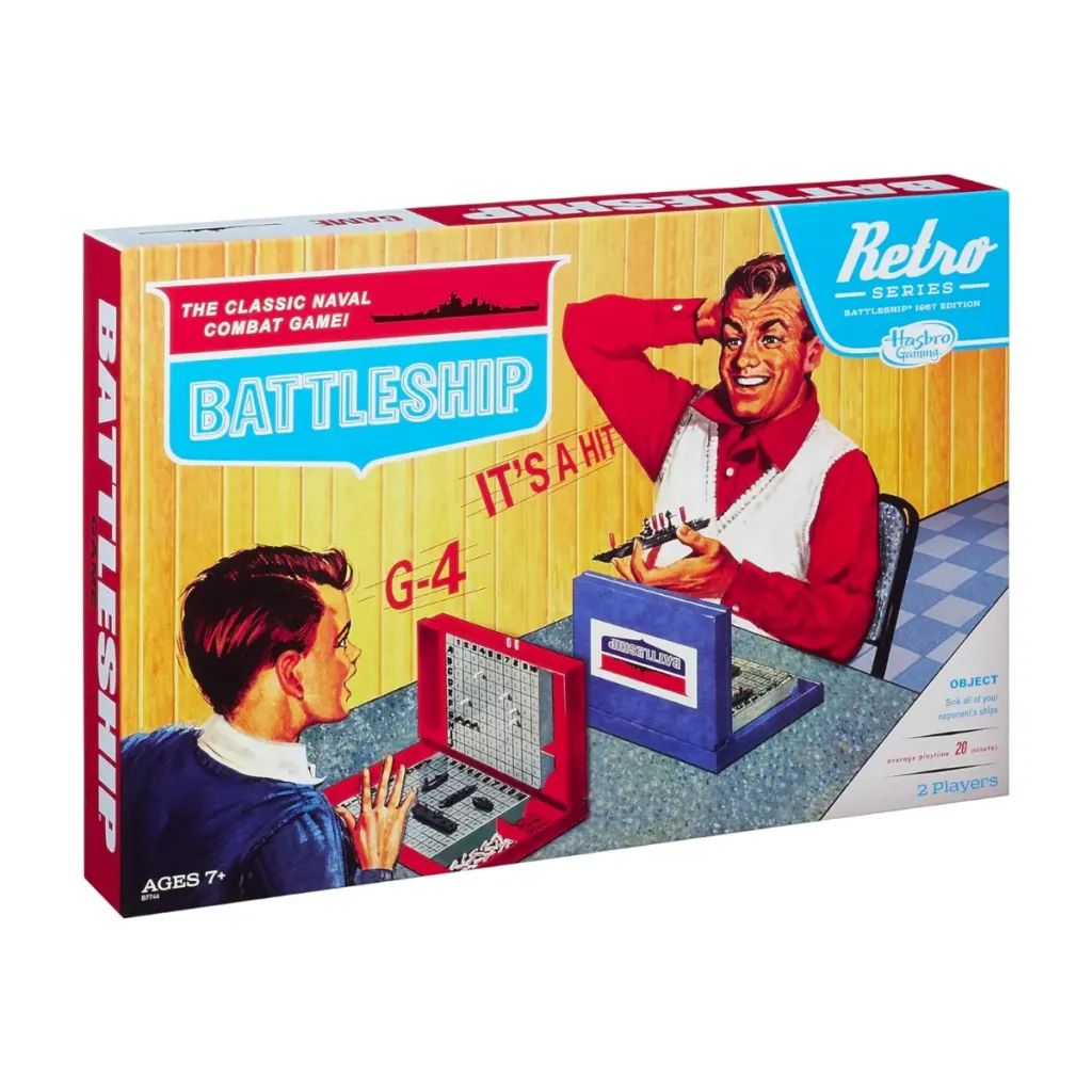 Dive into Nostalgia with Retro Battleship by Hasbro Gaming