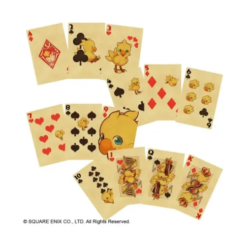 Chocobo Playing Cards