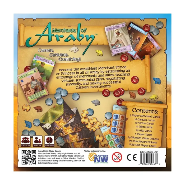 Merchants of Araby Board Games