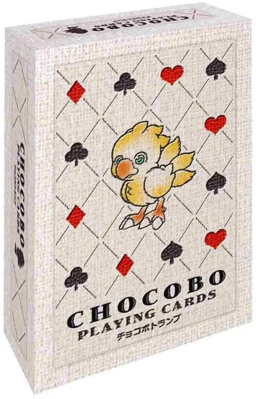 chocobo playing cards