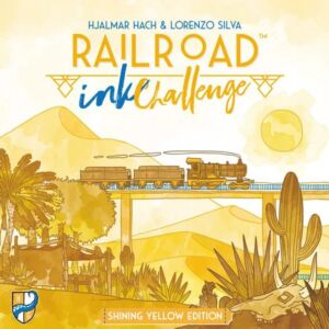 railroad ink challenge shining yellow edition
