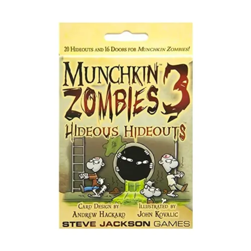 Munchkin Zombies 3 Hideous Hideouts