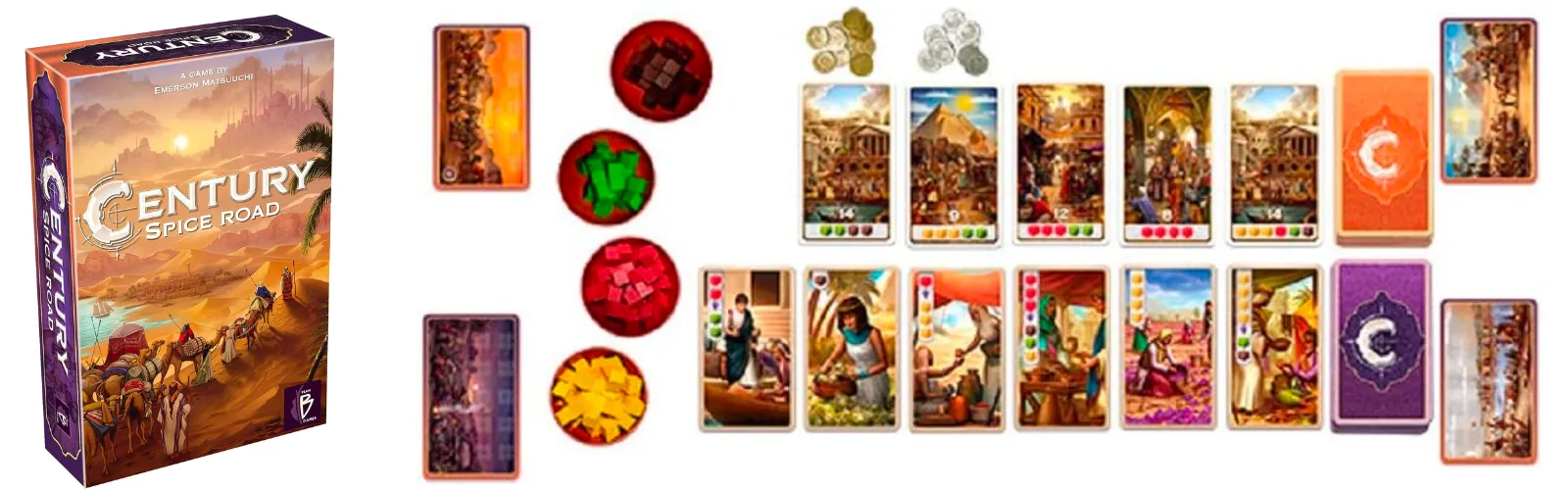 Century Spice Road Game of the day - Century: Spice Road