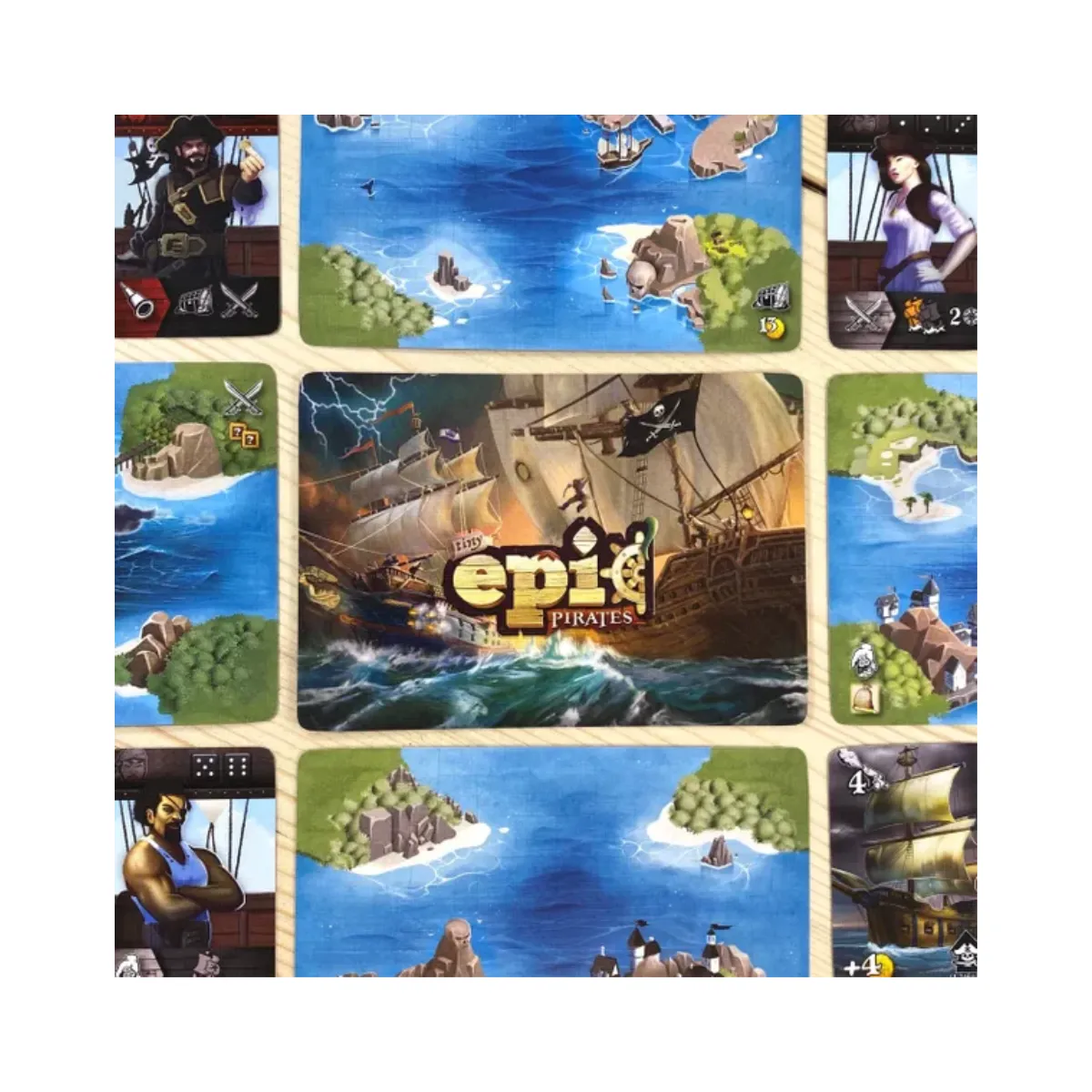 Sail the Seas with Tiny Epic Pirates Game!