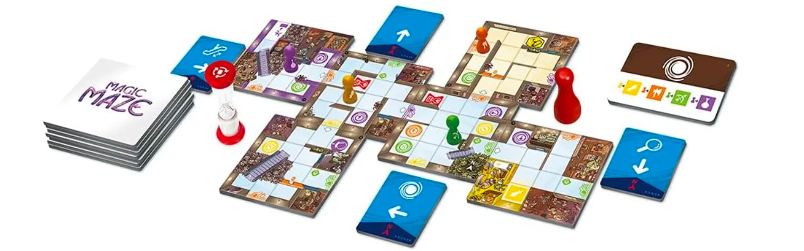 Magic Maze Board Game- game of the day Game of the day - Magic Maze