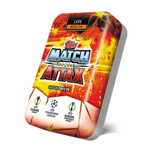 2021-22 Topps UEFA Champions League Match Attax Cards - Mega Tin Lava