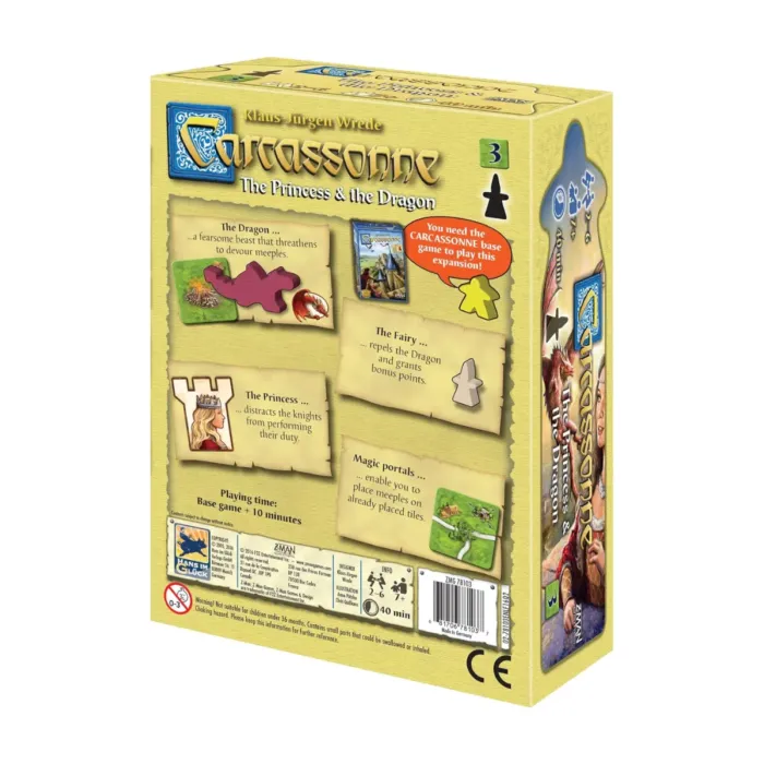 Carcassonne: Princess & the Dragon