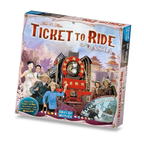 Ticket To Ride Asia Map Collection