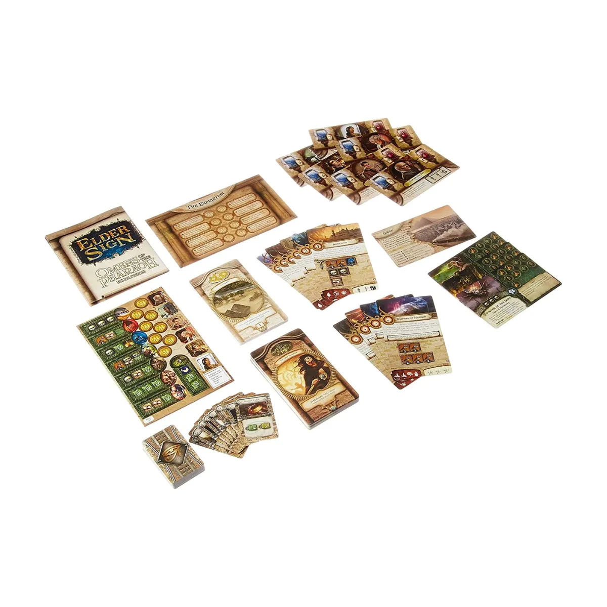 Elder Sign Omens of the Pharaoh Board Game Expansion Elder Sign Omens of the Pharaoh Board Game Expansion - Image 3