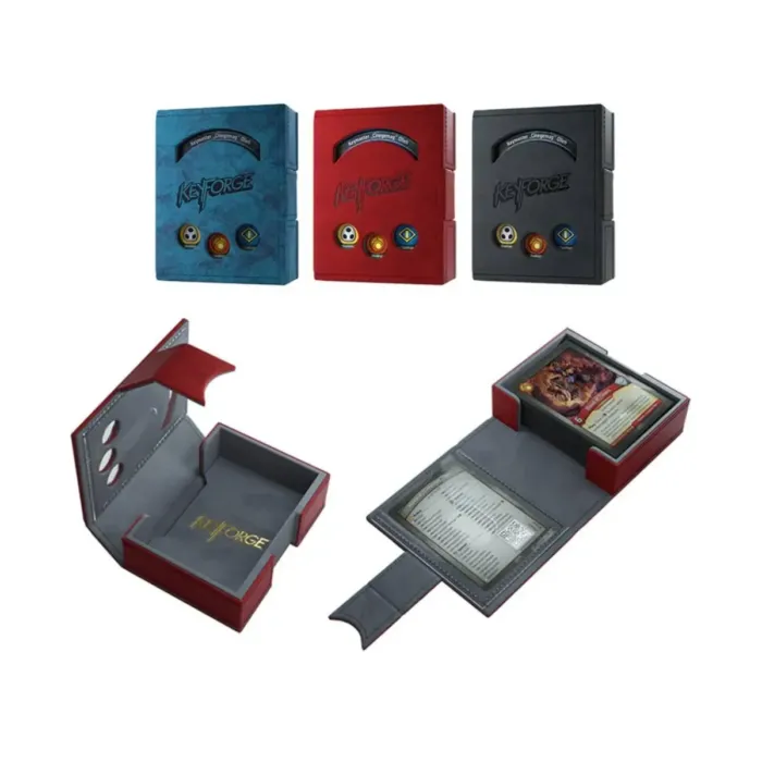 Gamegenic KeyForge Deck Book Red