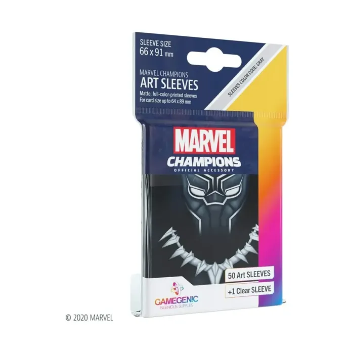 Marvel Champions Art Sleeves_ Black Panther