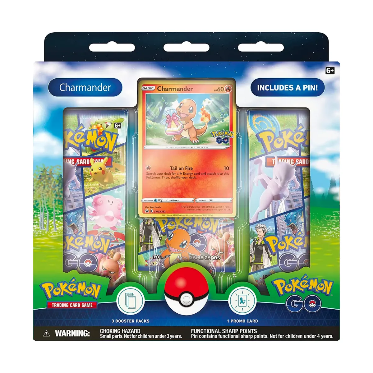 Pokémon TCG: Pokémon GO Pin Collection - Charmander Pokémon TCG: Pokémon GO Pin Collection - Charmander - Image 2