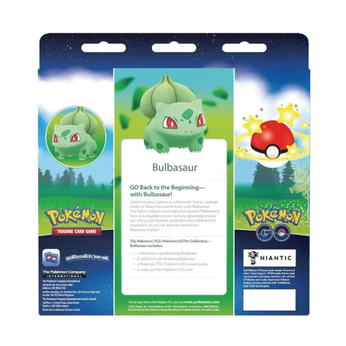 Pokemon Tcg Pokemon Go Pin Collection Bulbasaur 2