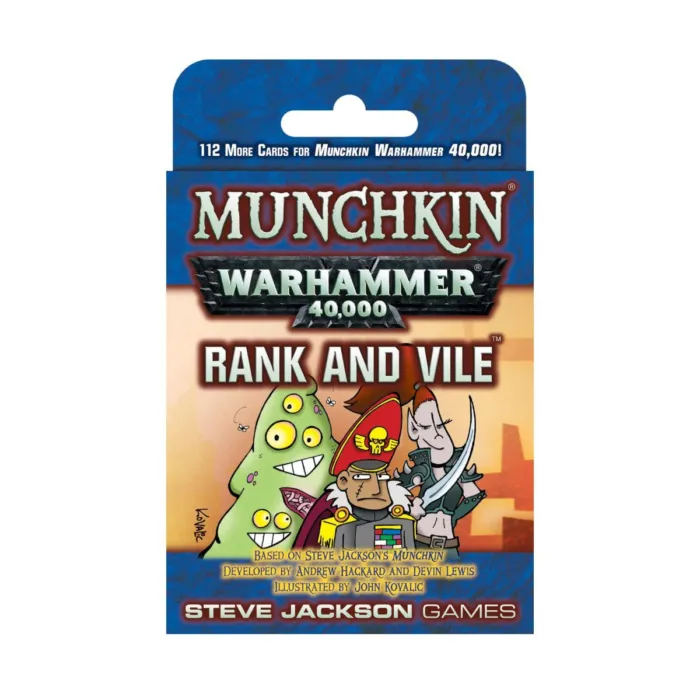 Steve Jackson Games Munchkin Warhammer 40,000 Rank and Vile 2