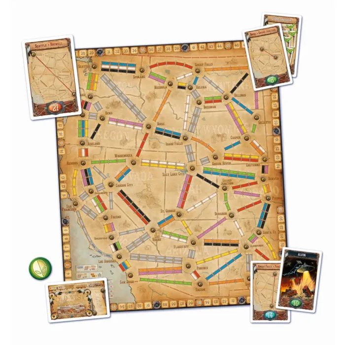 Ticket To Ride Map Collection Volume 6 France & Old West 4