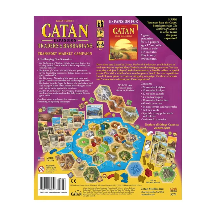 Traders & Barbarians: CATAN Exp (2015 Refresh) - Image 2