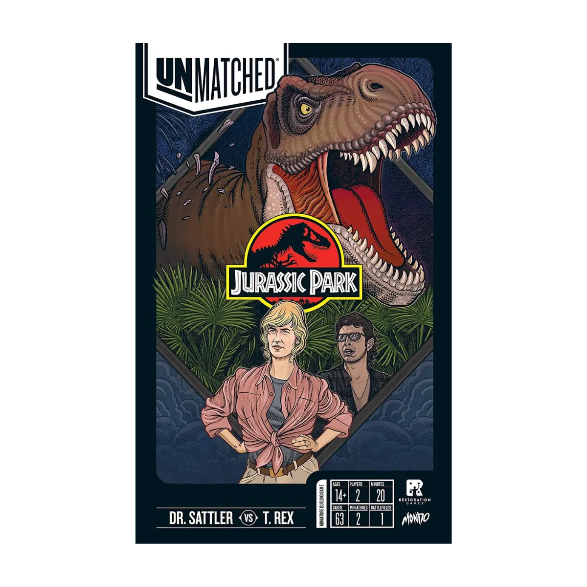 Unmatched: Jurassic Park – Dr. Sattler vs. T. Rex Unmatched: Jurassic Park – Dr. Sattler vs. T. Rex - Image 2