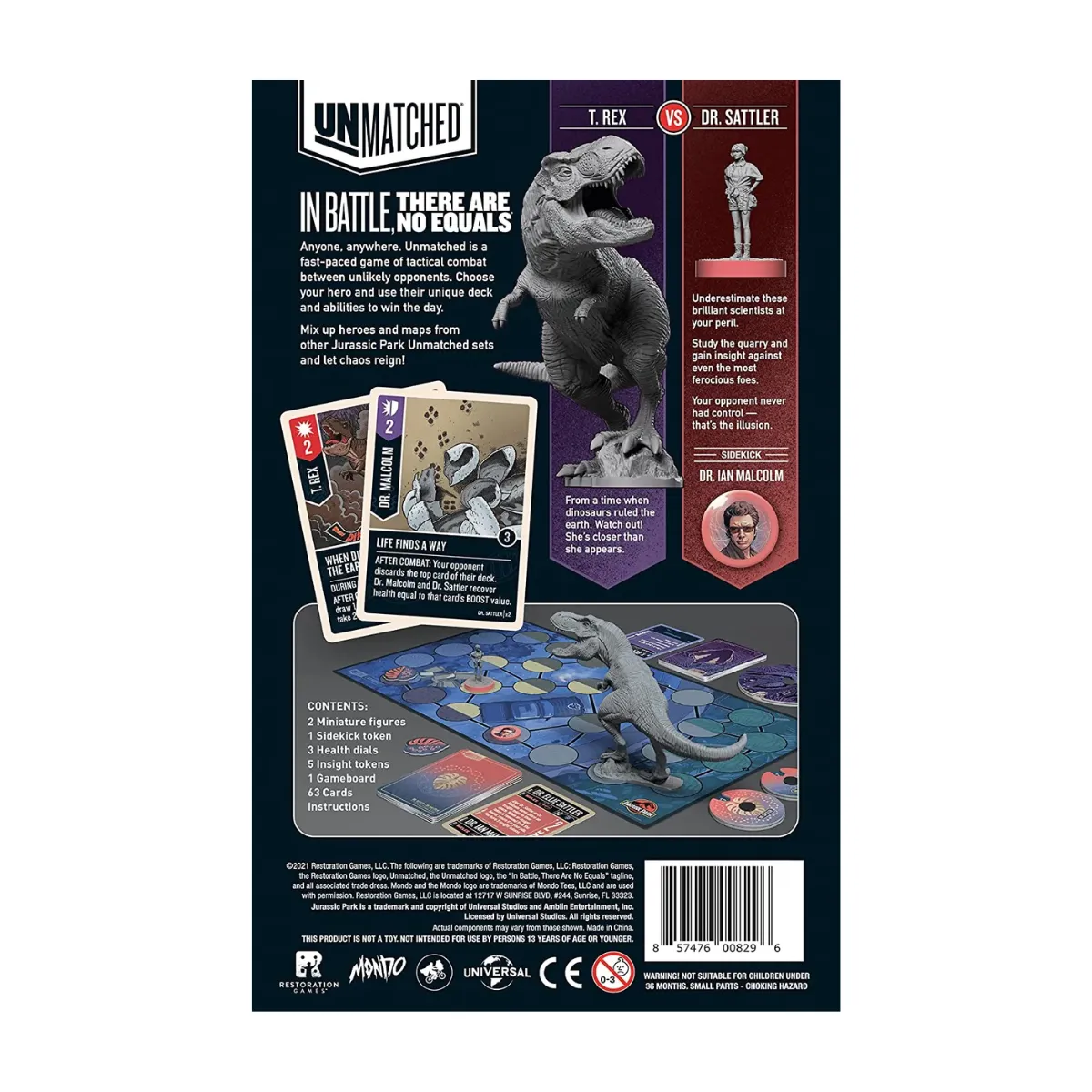 Unmatched: Jurassic Park – Dr. Sattler vs. T. Rex Unmatched: Jurassic Park – Dr. Sattler vs. T. Rex - Image 3