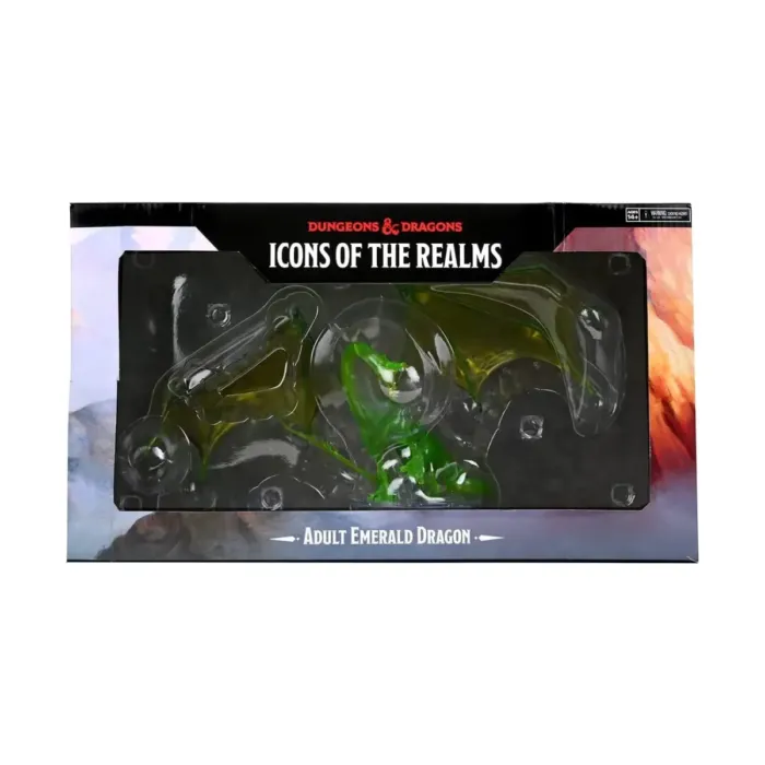 Adult Emerald Dragon Premium Figure Dd Icons Of The Realms 7