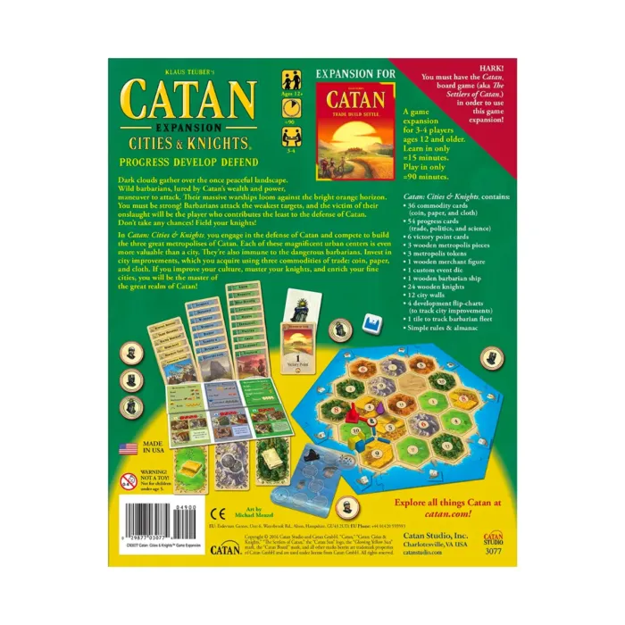 Cities & Knights: CATAN Exp (2015 Refresh)