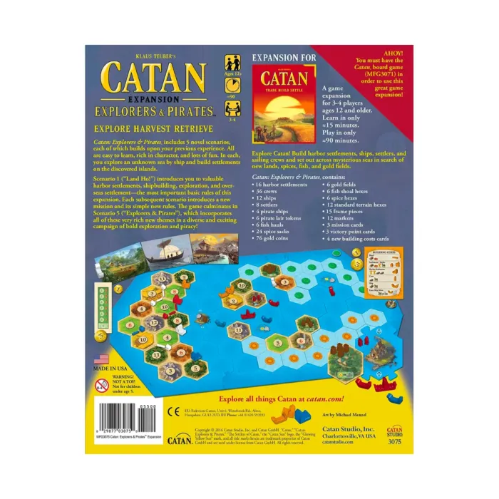 Explorers & Pirates: CATAN Exp (2015 Refresh)