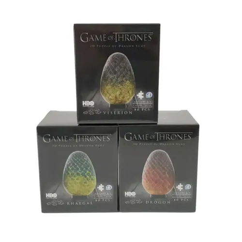 Game Of Thrones 3d Dragon Eggs