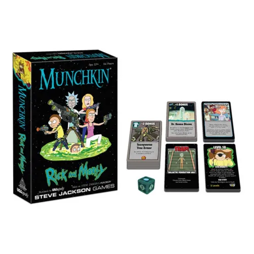 Munchkin Rick And Morty Steve Jackson Games