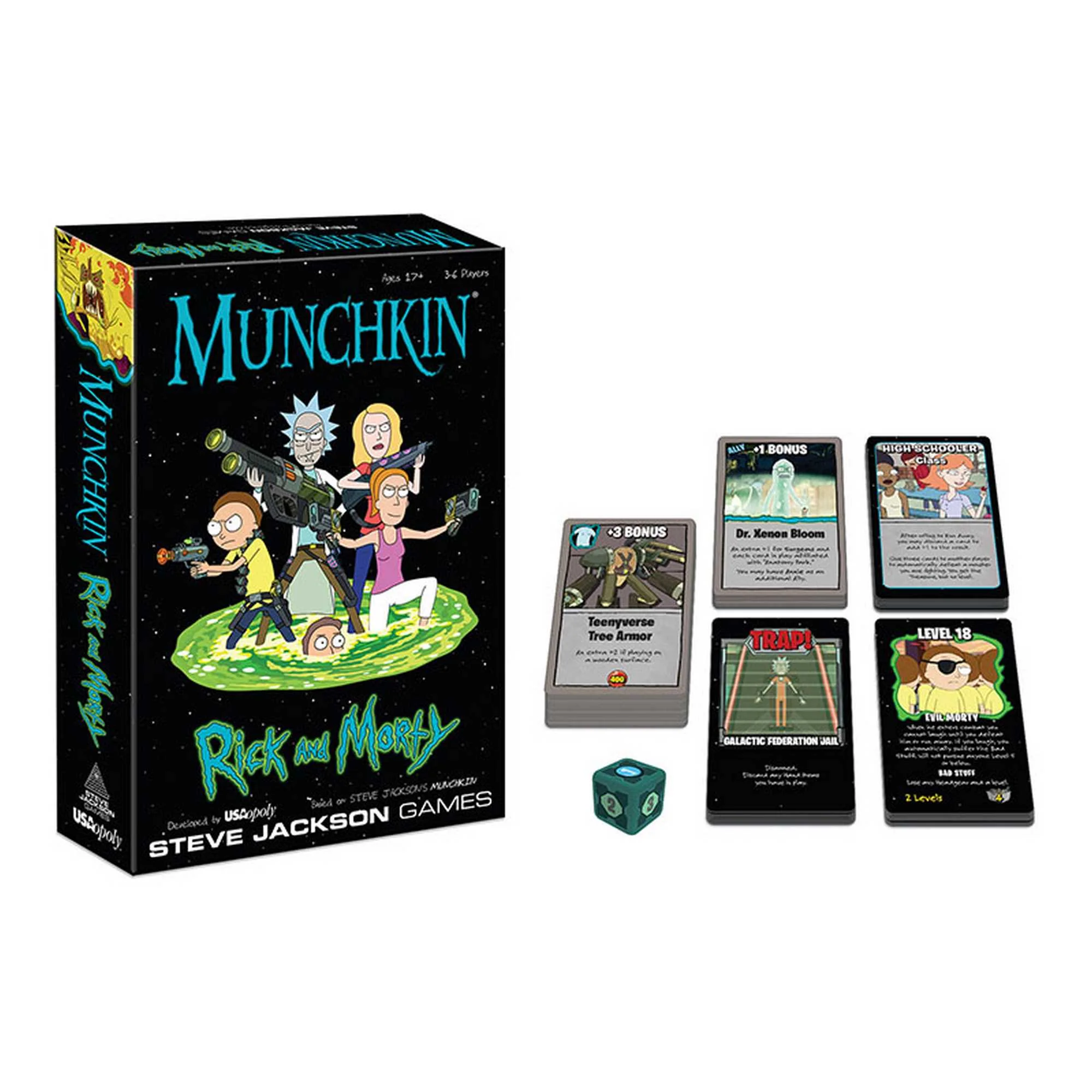 Warp Into Fun: Munchkin Rick and Morty Unleashed!