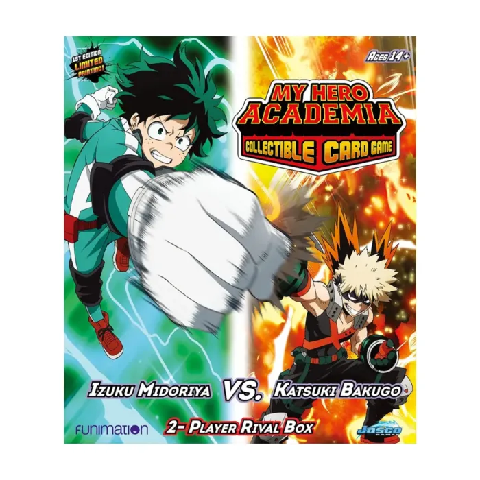 My Hero Academia Trading Card Game Izuku Midoriya Vs Katsuki Bakugo 8