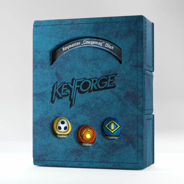 KeyForge Deck Book Blue