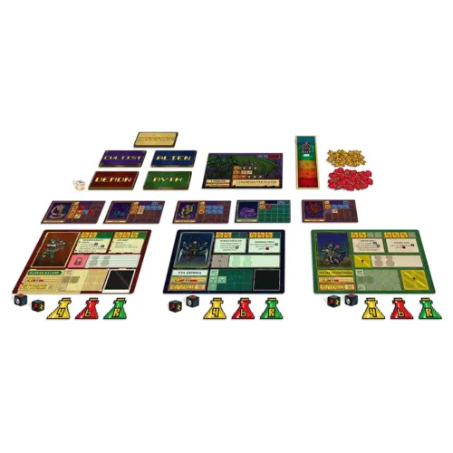 8 Bit Attack Board Game