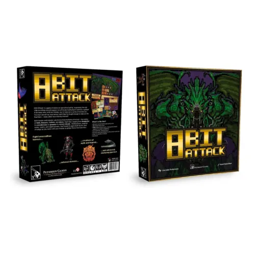 8 Bit Attack Board Game