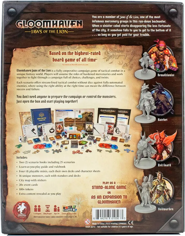 Gloomhaven: Jaws of the Lion_1
