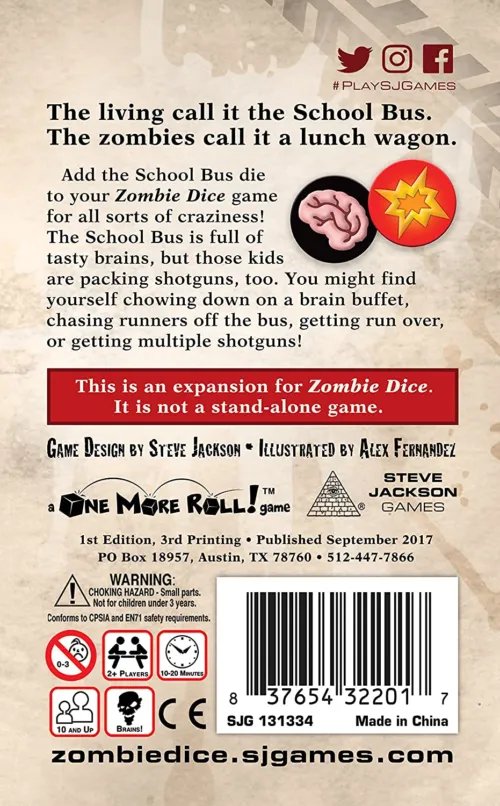 Zombie Dice 3: School Bus_1