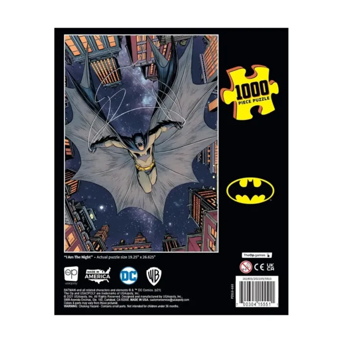 Batman I Am The Night Puzzle